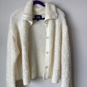 UGG Women's Soft Cream Teddy Jacket